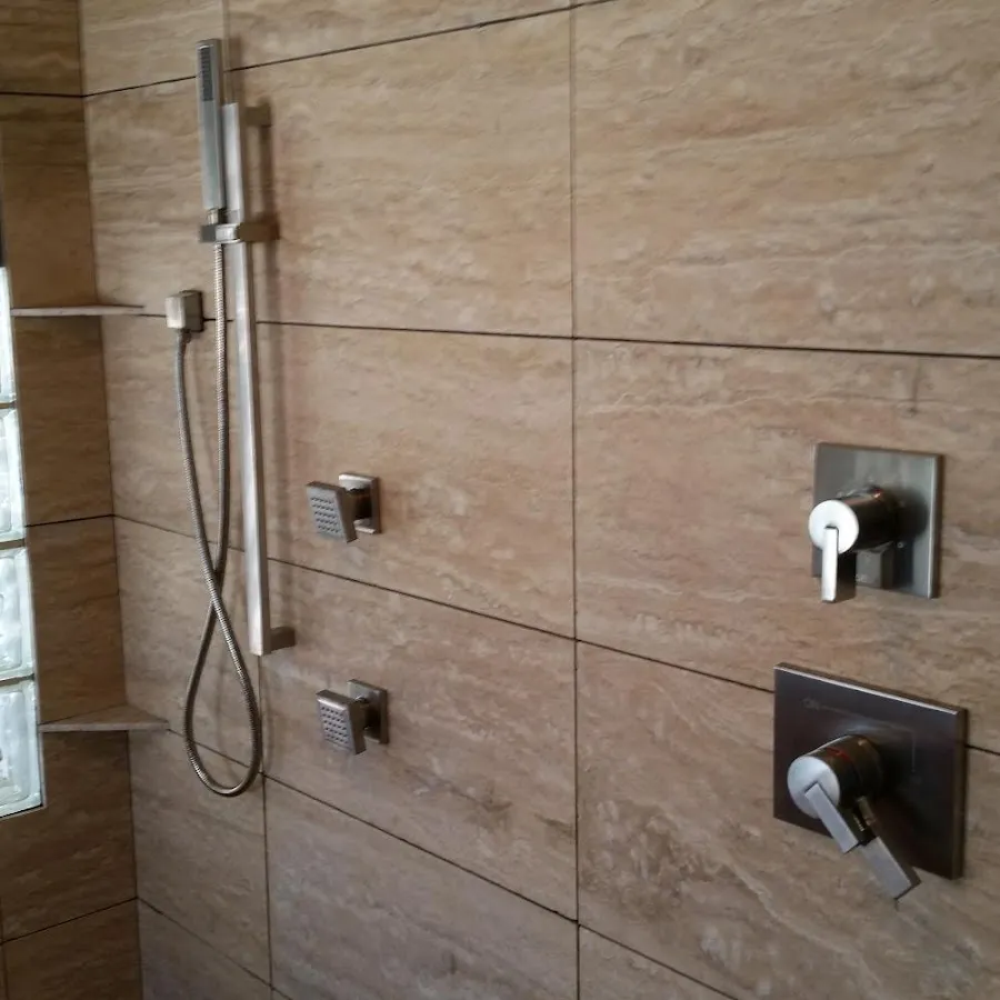 Shower fixture installation for Water Heater Replacement in Fountain